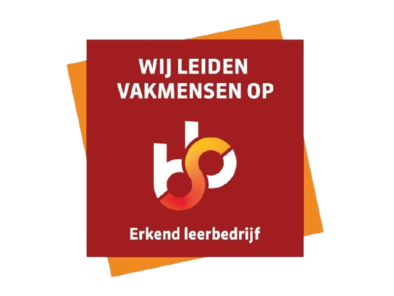 Wij leiden vakmensen op, erkend leerbedrijf